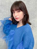 オーブ ヘアー ロッコ 松江店(AUBE HAIR rocco) 20代・30代_ワイドバングロブ