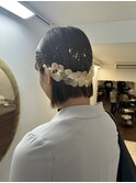 ボブお呼ばれヘアセット