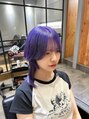 アレンヘアー 池袋店(ALLEN hair) パープル強めのクラゲウルフ