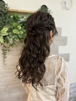 ロカット サロン(Roquat Salon) ハーフアップ【立川/バイカルテ/国立/ヘアセット/袴着付け】