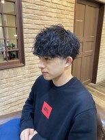 トータルビューティーサロン プリエ(prier) アフロ安藤　メンズパーマ/波巻きパーマ/スパイラルパーマ