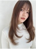 セミロングレイヤーカット！