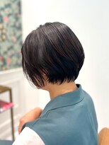 リケア 岸和田店(RECARE)&nbsp;モカブラウンで落ち着いた雰囲気のショートボブ