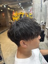 カーニー 上野(kearny)&nbsp;波巻きスパイラルパーマツイストスパイラルパーマ波巻きパーマ