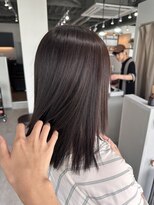 エルピス 中央林間店(elpis)&nbsp;白髪に合わせた縮毛矯正