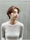 ショートヘアのフェイスフレーミング