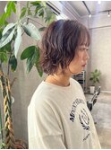 岐阜市美容院　ボブ　パーマ