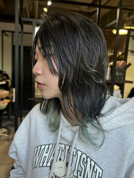 【 ミディアムウルフ × 2wayバング  】浅野美紀