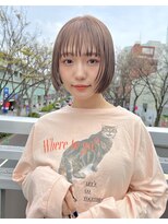 ロンドワン 三宮元町(Lond one) ダブルカラー/ボブ/ハイトーン