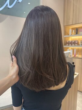 ウェイズトウキョウ 新宿店(Ways TOKYO) 透明感カラーココアグレージュ グレージュ ラベンダーグレージュ