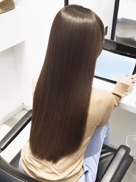 サロウィン 大宮Crest店(SALOWIN) フェミニンロングココアベージュ髪質改善