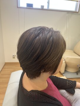 さくらの カットカラー+トリートメント