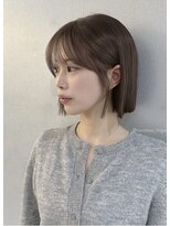 ナループロア ルームー(Nalu pu loa ROOMOO)&nbsp;サイドバングで隙間を埋めるタッセルカット/タンバルモリ