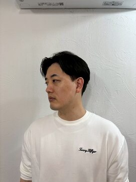 ソイクフ 四条大宮店(SOY-KUFU) 20代30代40代◎似合わせブルーブラック刈り上げセンターパート