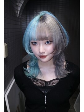 アマトウキョウ アユンチェ(AMA TOKYO×AYUNCHE) デザインツートンウルフ