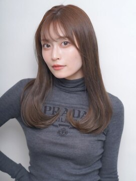 セプト 天神大名(SEPT.) グレージュカラー ワンカール 髪質改善カラー ツヤ髪