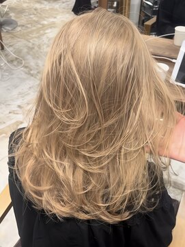 メゾン 心斎橋店(Maison) 心斎橋/ケアブリーチ/ダブルカラー/ハイトーン/ブリーチ/カラー