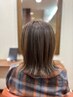 カット+白髪染め・白髪ぼかしカラー+トリートメント