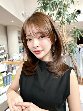 ミンクス渋谷スマートサロン(MINX shibuya smart salon) 「ニュアンスレイヤー × くびれミディ」