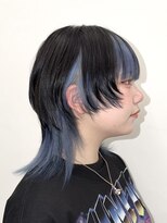 ココ 原宿(KOKO)&nbsp;大人ガーリー/ダークアッシュ/ミディアムレイヤーカット