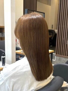 アトリエコア(Atelier Coa) 太白区アディクシーカラー顔周りレイヤーカット白髪ぼかしウルフ