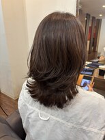 セレスト 心斎橋店(CELESTE)&nbsp;イノアカラー　モカベージュ　レイヤーカット