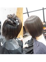 ヘアテリア リュウ 大塚(hair teria ryu) 縮毛矯正/髪質改善縮毛矯正/前髪縮毛矯正/表面ハーフ矯正