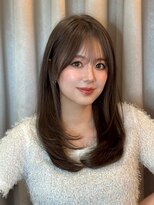 シーテメゾン(Ciete Maison)&nbsp;【yuuka】ミディアムレイヤー　名古屋美容室　レイヤーカット
