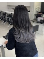 アライブ ハラジュク(ALIVE harajuku)&nbsp;グラデーションカラーバレイヤージュインナーカラー　ryota