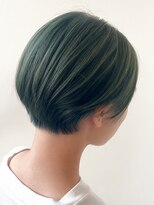 サラジュ 仁川店(SARAJU)&nbsp;【Wカラー特化】森山担当 ブリーチあり×グリーン
