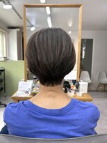 凪の旅先 白髪ぼかし