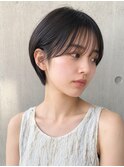 20代30代40代50代ナチュラル大人可愛いレイヤーショートボブ