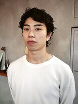 サニー(Sany)&nbsp;襟足を残した大人ショートパーマ[メンズパーマ/メンズ/祐天寺]