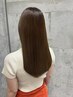 【サラ艶♪】カット+縮毛矯正+2stepトリートメント¥11500