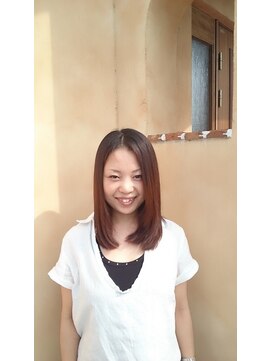 オーガニックヘアーサロン ハッピーティアーズ(Happy tears) ツヤツヤストレート