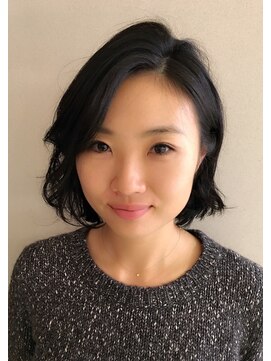 ロンド 銀座(Lond) 耳かけあごラインボブ☆ 担当 本田奈穂美