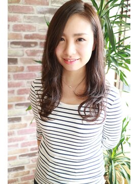 ヘアーサロンブランコ(hair salon blanco) ミルクデジタルパーマ×セミロング☆