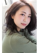 ヘアメイク アーリア(hair make aria)&nbsp;大人かわいいセミロングレイヤー