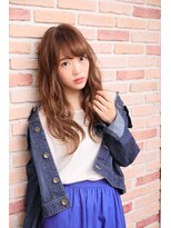 ヘアーズベリー 松原店(hairs BERRY)&nbsp;ゆるふわ_エッジショートくびれセミディ ♪