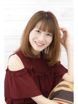 グラム 芝浦店(GLAM) 柔らかストレートで色っぽスタイル