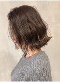 オリーブアッシュ_クールショートピンクベージュ_ba260783
