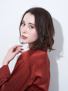 ジュール 新宿三丁目(Joule) 着物/クールショート/ピンクベージュ/ボブルフ/シルバーカラー