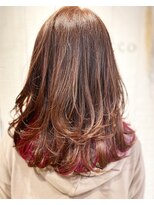 ロッコ 深谷店(ROCCO)&nbsp;#インナーカラー＃N.カラー＃透明感カラー＃トリートメント