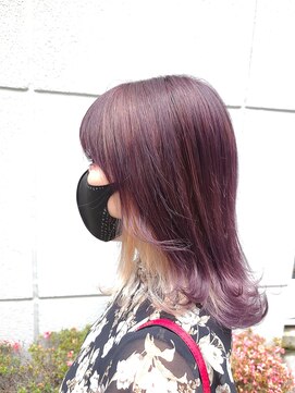 ブロック(BLOCK) ラベンダーカラーインナーホワイトベージュ