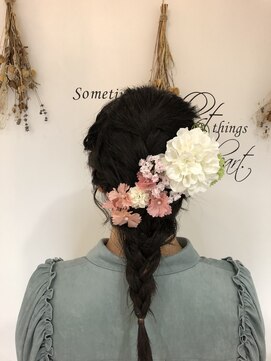 プルクラ ヘアー アート(Plcra hair art) ダウンスタイル