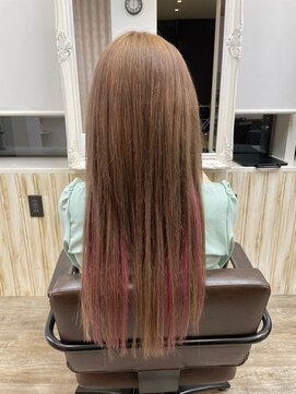 ウィスプヘアー(wisp HAIR) #プルエクステ　#エクステ　#大宮　#インナーカラー