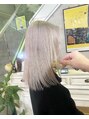 ヘアーデザイン アルエ(HAIR×design ARUE)&nbsp;white color＊ケアブリーチ2回以上必須です＊【ハイトーン】