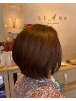 リアナ ヘアーアトリエ(LIANA Hair Atelier)&nbsp;フェミニン大人ボブ☆[白髪染め/白髪ぼかし/髪質改善]