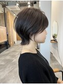 ショートウルフ×髪質改善カラー