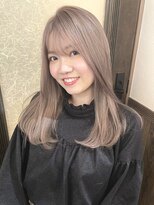 【hairLux石原霞】大人透明感カラー、艶髪